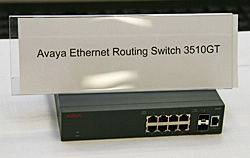 10/100/1000Mbpイーサネット×８ポートとSFP×２ポート搭載でファンレス設計の「ERS3510GT」