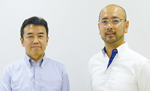 （左から）ネットスカウトシステムズ セールスディレクターの石田真氏、シニアシステムズエンジニアの藤原哲士氏