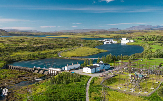 アイスランド・イラフォス水力発電所