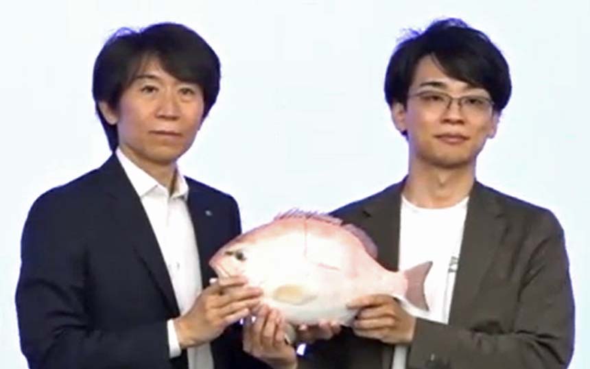 （左から）NTTグリーン＆フード 代表取締役 久住嘉和氏、同社 取締役 梅川忠典氏