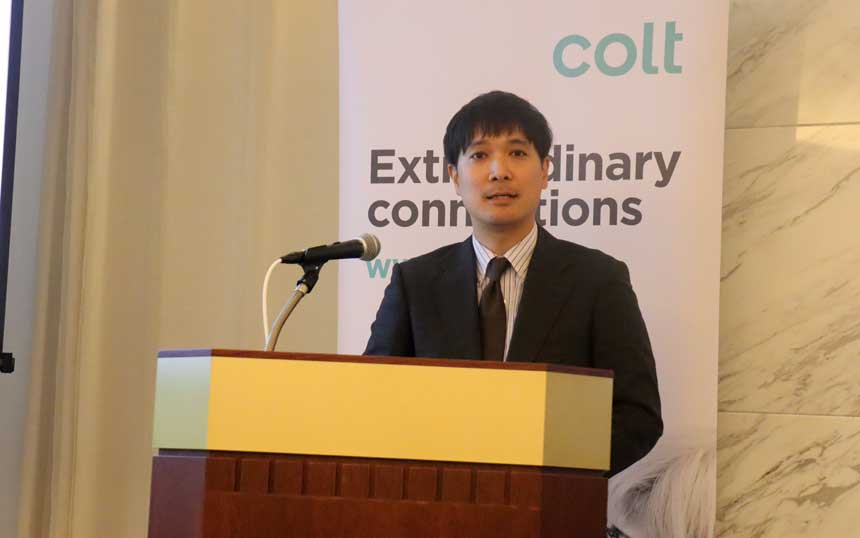 Colt Technology Services CMO 水谷安孝氏