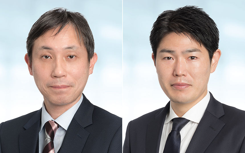 （左から）KPMGコンサルティング株式会社 ディレクター石原剛氏、同社 マネジャー 根岸次郎氏