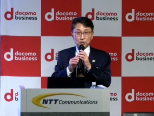 NTT Com 執行役員 プラットフォームサービス本部 クラウド＆ネットワークサービス部長の金井俊夫氏