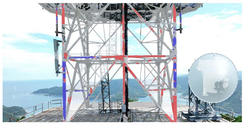 NTT西日本ら、鉄塔などの点検業務効率化に向けたドローンの遠隔操作実証を実施