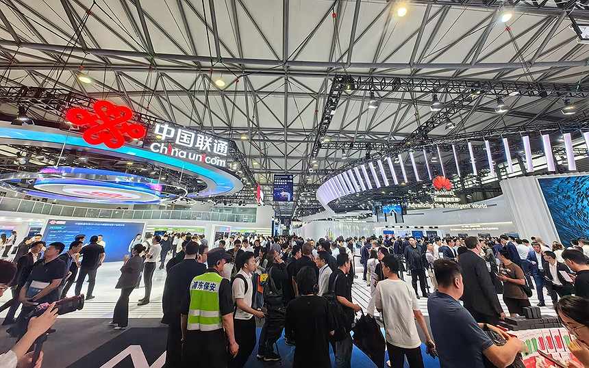 中国企業を中心とした出展が行われた「MWC Shanghai 2024」