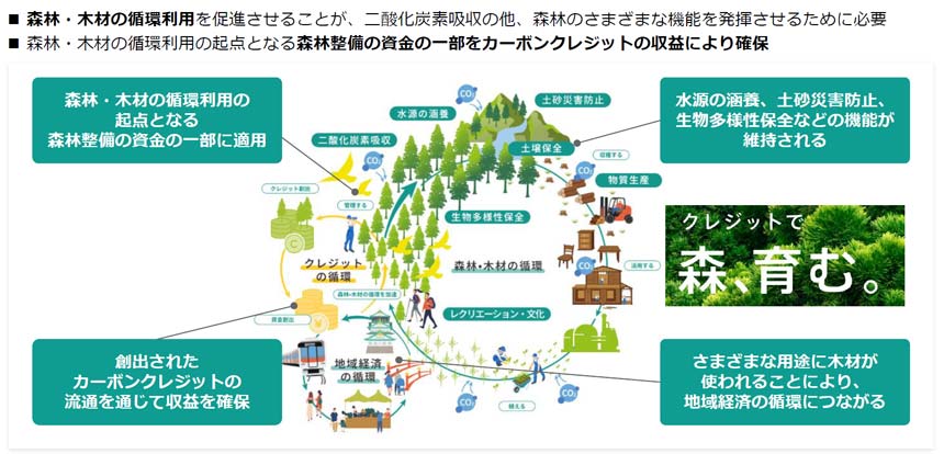 森林由来J-クレジットに関する課題