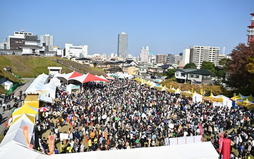 会場の様子（宇都宮餃子祭り2023）