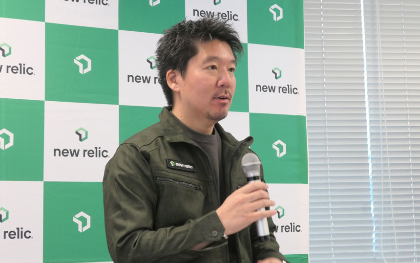 New Relic 執行役員 CTOの松本大樹氏