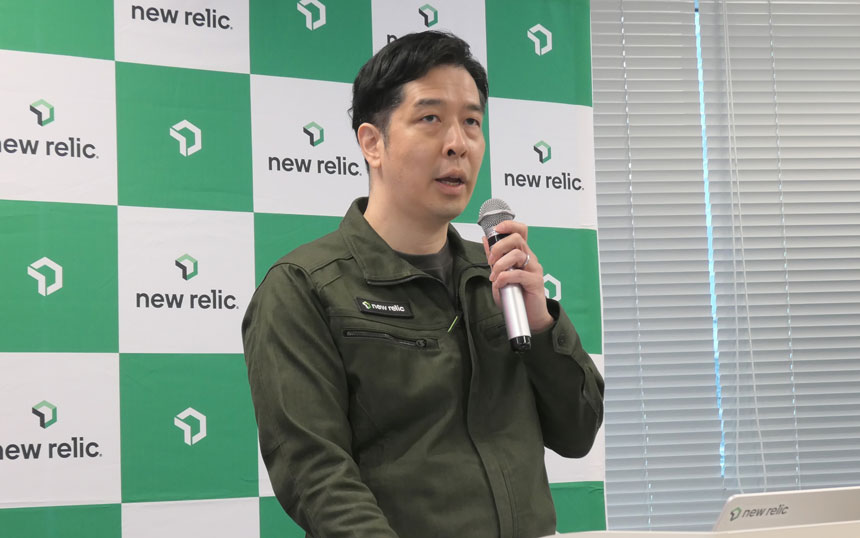 New Relic 技術統括 コンサルティング部 兼 プロダクト技術部部長の齊藤恒太氏