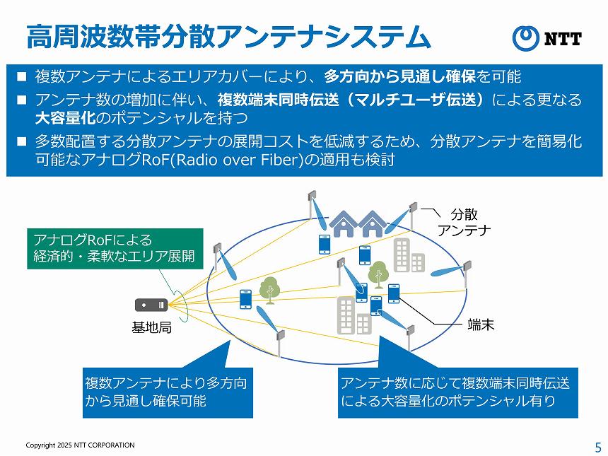 分散アンテナを使うメリット