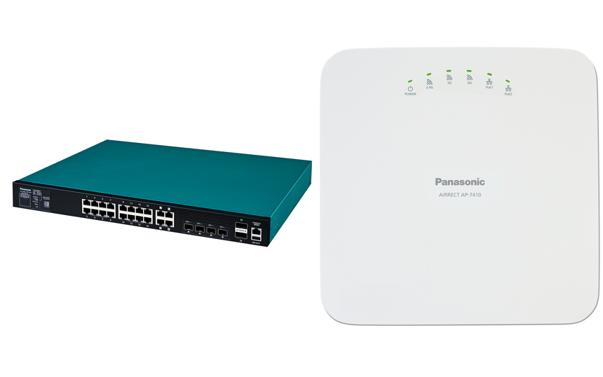 パナソニック、“オール10G”ハブとWi-Fi 7対応AP新製品来年1月