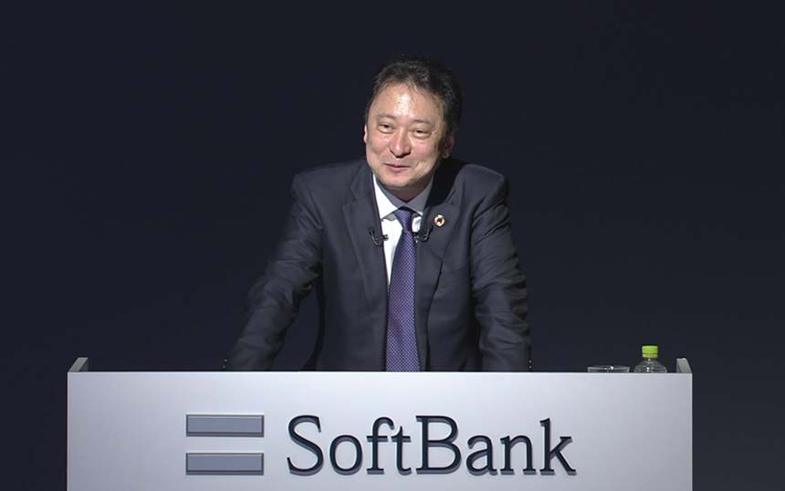 ソフトバンク 代表取締役 社長執行役員 兼 CEO 宮川潤一氏