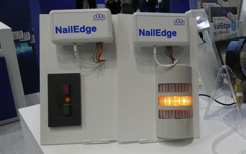 1NCE専用エッジデバイス「NailEdge」。電池駆動で場所を選ばす簡単に設置可能なため、購入後すぐ使用開始できる