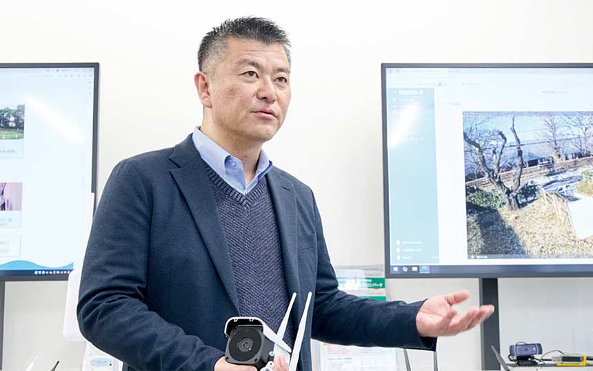 NTT東日本 ビジネス開発本部 無線&IoTビジネス部 部長の渡辺憲一氏
