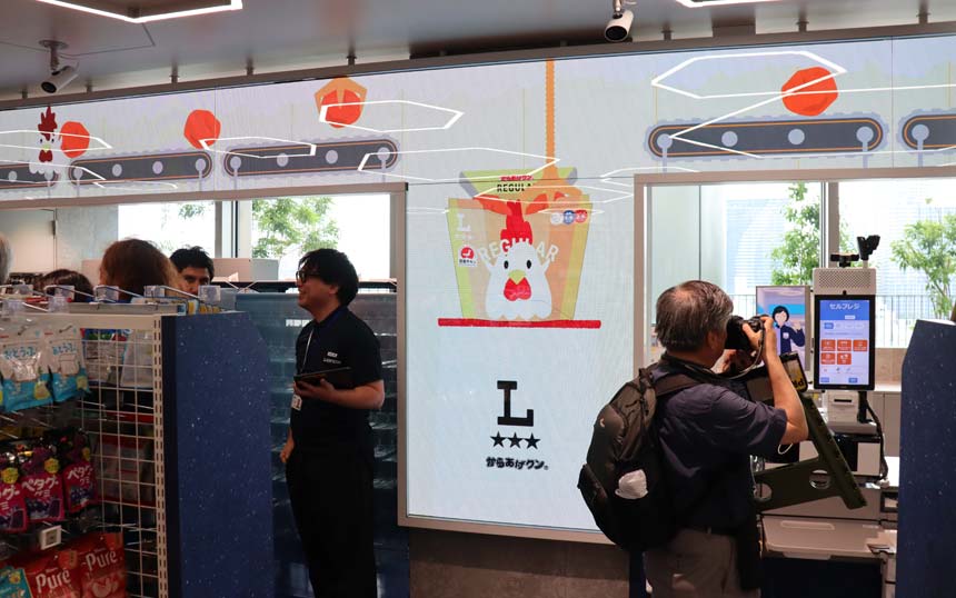 商品のできたてをリアルタイム告知