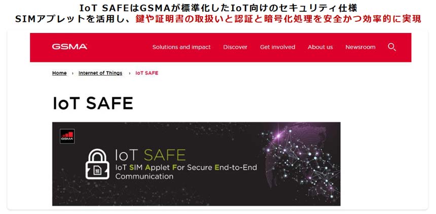 IoT SAFEの概要