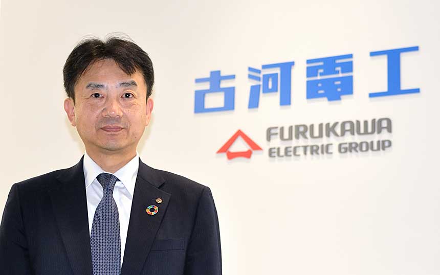 古河電気工業 執行役員 光ソリューション事業部門長の浅尾真史氏