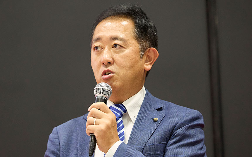 京セラみらいエンビジョン株式会社 営業統括部副事業部長 劔持亨氏