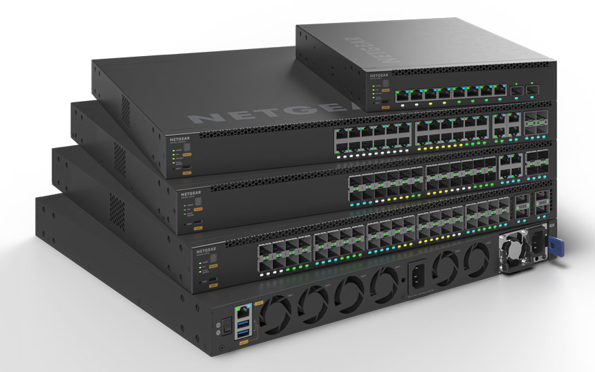 ネットギアのL3スイッチ新製品「M4350シリーズ」