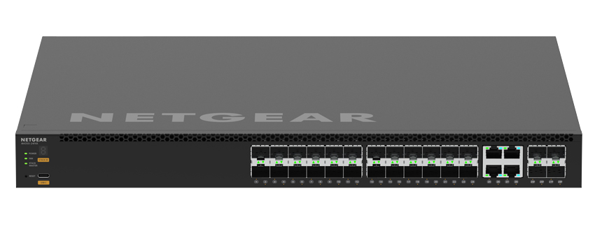 「M4350-24F4X」前面