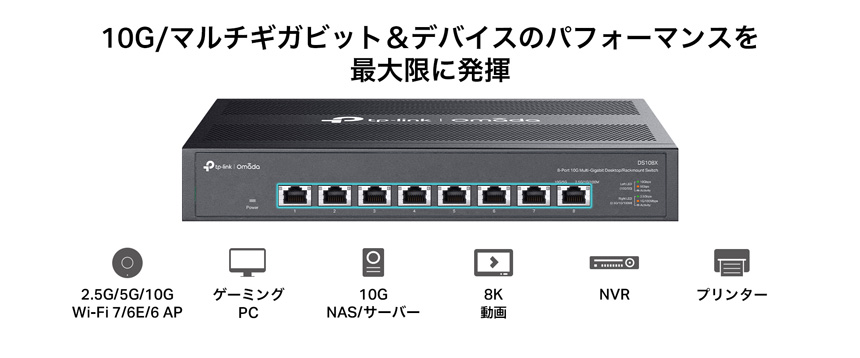 「DS108X」のユースケース例