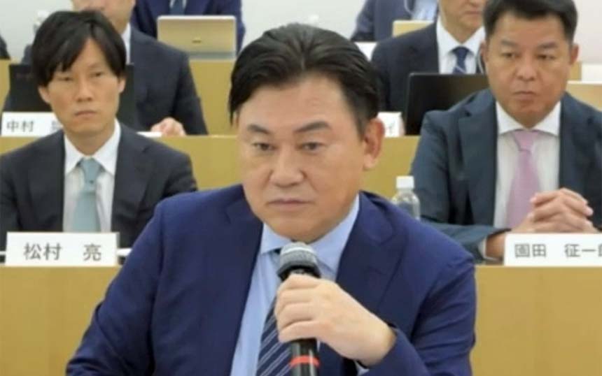 楽天グループ 代表取締役会長兼社長 最高執行役員　三木谷浩史氏