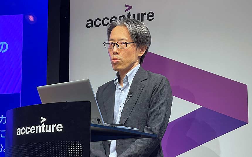 アクセンチュア 執行役員 ビジネス コンサルティング本部 データ&AIグループ日本統括 AIセンター長 アクセンチュア・イノベーション・ハブ東京統括 保科学世氏