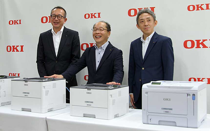 OKIがLEDプリンターの新機種 7年間の長期無償保証で「安心を提供