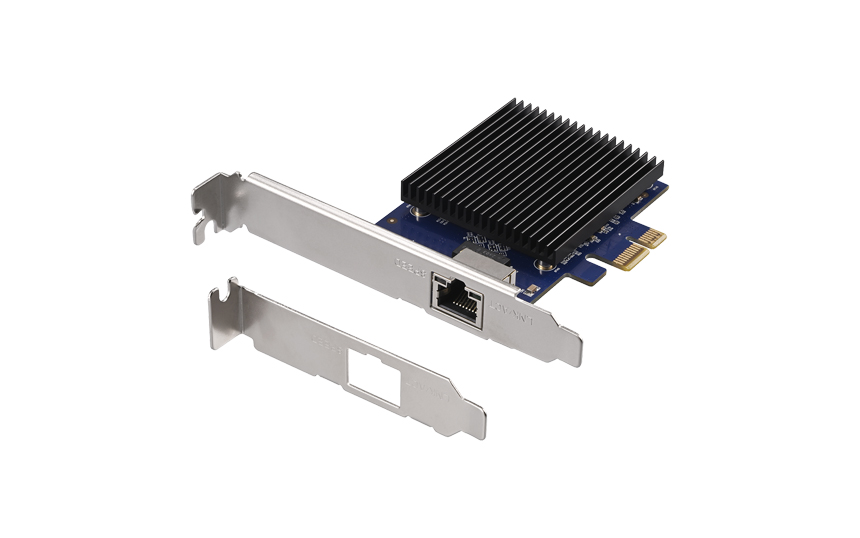 バッファロー、10Gbpsマルチギガ対応LANボードを11月下旬発売