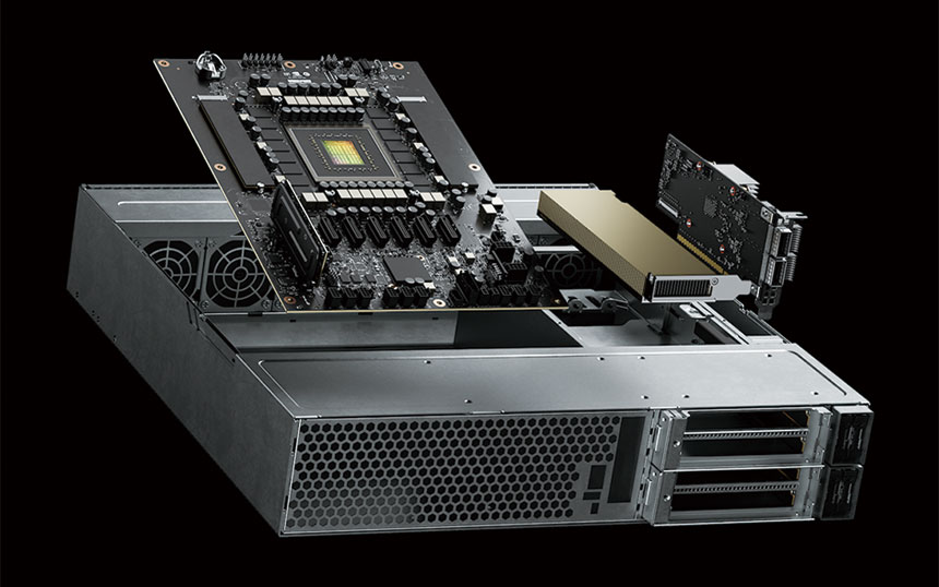 エヌビディアのエッジ向けGPUサーバー「ARC-Compact」(出典:エヌビディア)