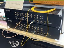 CEATEC 2025で展示した「クラスタクロック」の概念実証機