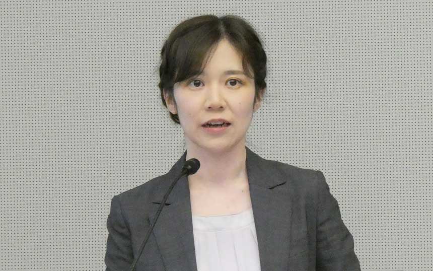 三菱電機 宇宙総合システム部 CLAS利便性向上サブプロジェクトマネージャーの早瀬夏子氏