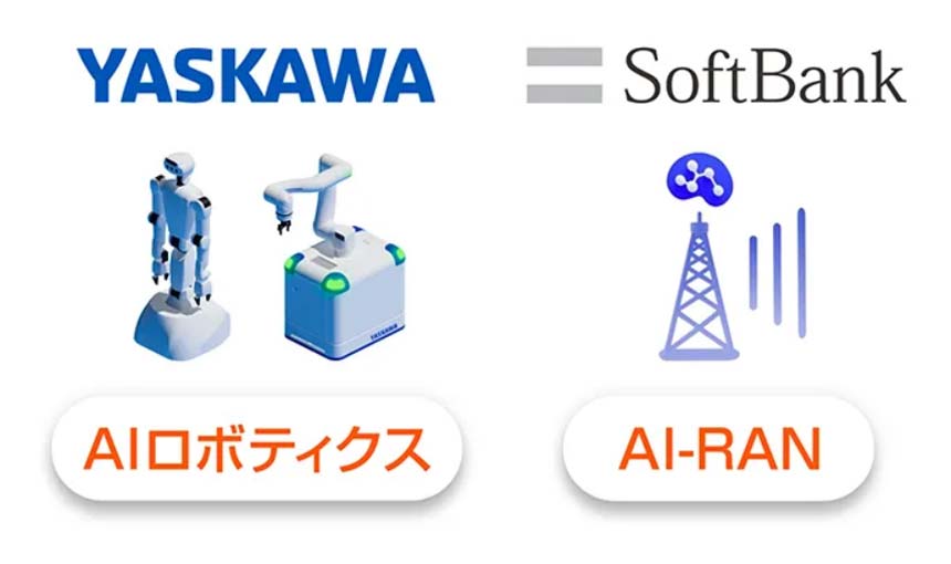 ソフトバンクと安川電機、AI-RANを活用したフィジカルAIの社会実装に向けて協業