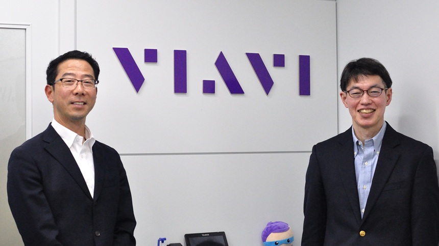 VIAVIソリューションズの中村氏と本橋氏