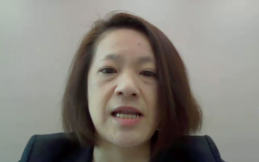 KCCS 技術開発センター ネットワーク技術開発部 部長の為川敦子氏