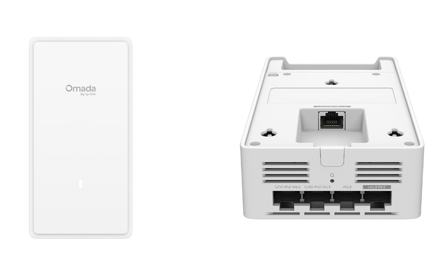 TP-Linkの壁面取り付け型Wi-Fi 7対応APに“初”のトライバンドモデル