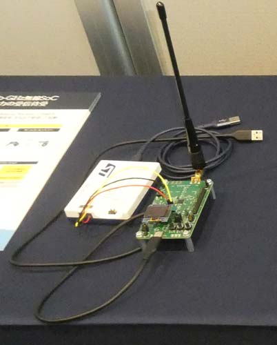 STマイクロエレクトロニクスは、Wi-SUN向けSoC「STM32WL33」などを展示