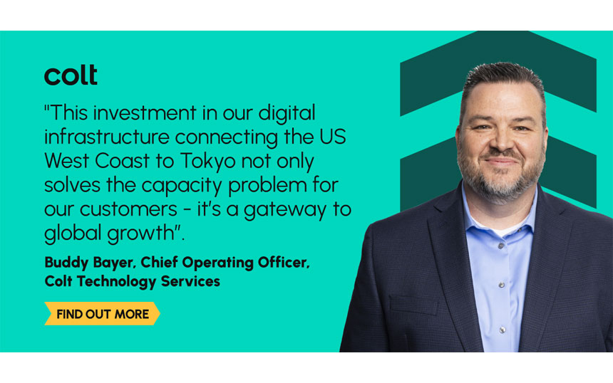 Colt、日米間含む太平洋横断ルートを拡充　AI需要増に対応