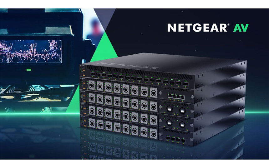 ネットギア、AV over IP向けスイッチ2機種　2.5G PoE++対応機と100G集約機