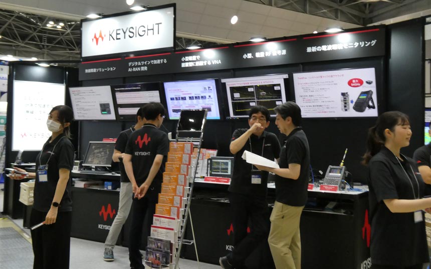 小型RF測定器やAI-RAN開発環境で次世代無線を支援　キーサイト
