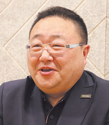 エヌビディア ストラテジックアカウント本部 テレコム営業部長 田上英昭氏