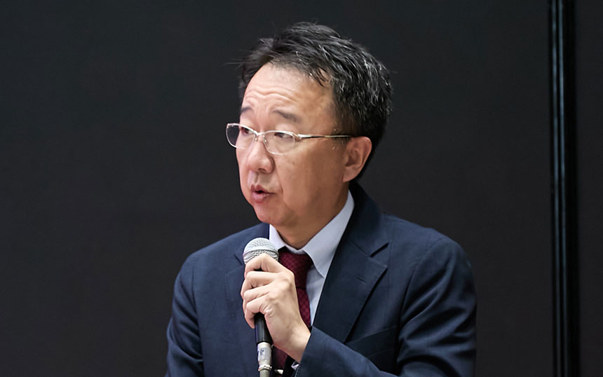 NEC ネットワークソリューション事業部門長 佐藤氏「Trusted Connectivity Empowering an AI Native Society ～信頼のつなぐ力で、AI社会の未来をひらく～」