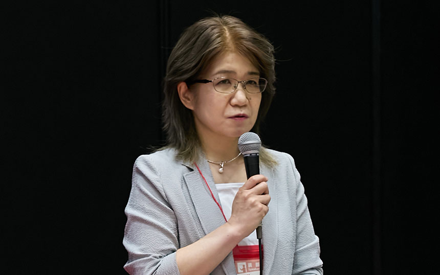 株式会社東芝 総合研究所 インフラシステムR&Dセンター ワイヤレスシステム技術開発部フェロー 足立 朋子 氏