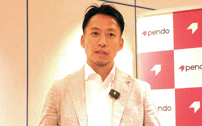 Pendo.io Japan日本法人社長の花尾和成氏