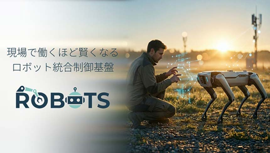 ロボット統合制御技術を開発する「ROBOTS」がNTTドコモからスピンアウト