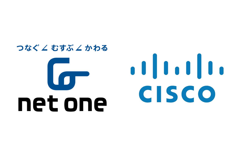ネットワンシステムズ・シスコシステムズ両社のロゴ