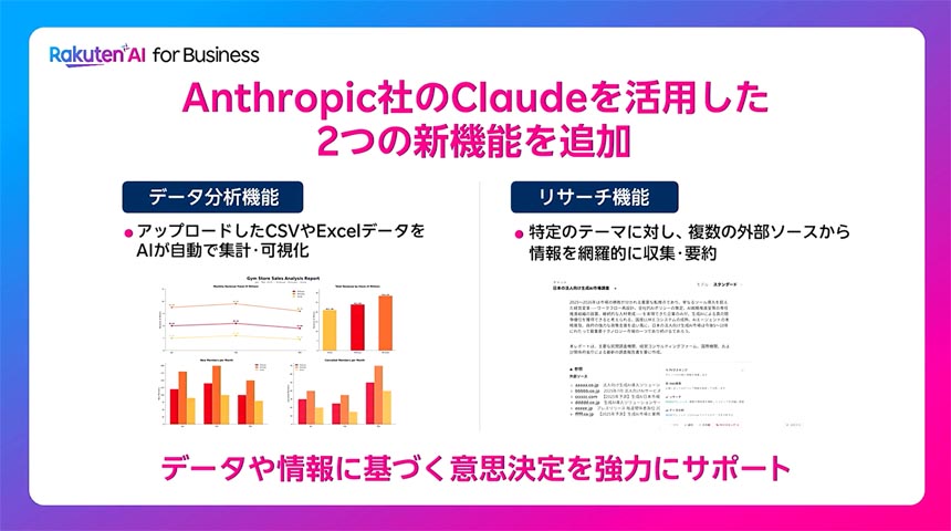 Claudeを活用した2つの新機能を追加