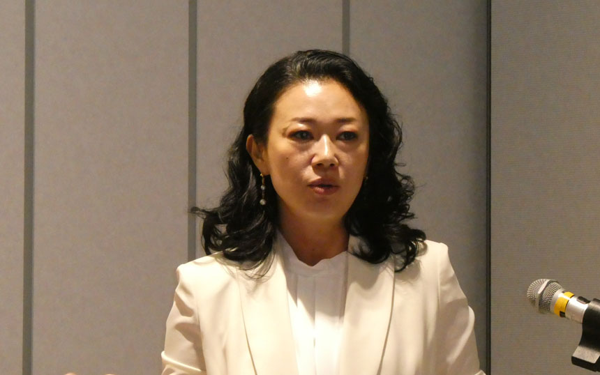 クラウドフレア・ジャパン日本地域統括バイスプレジデント兼日本代表 松本紗代子氏