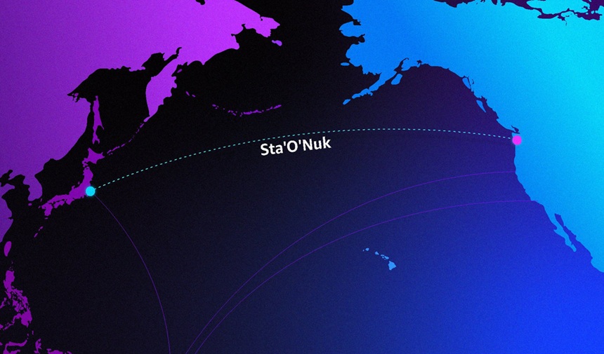日米間をつなぐ新海底ケーブル「Sta'O'Nuk」