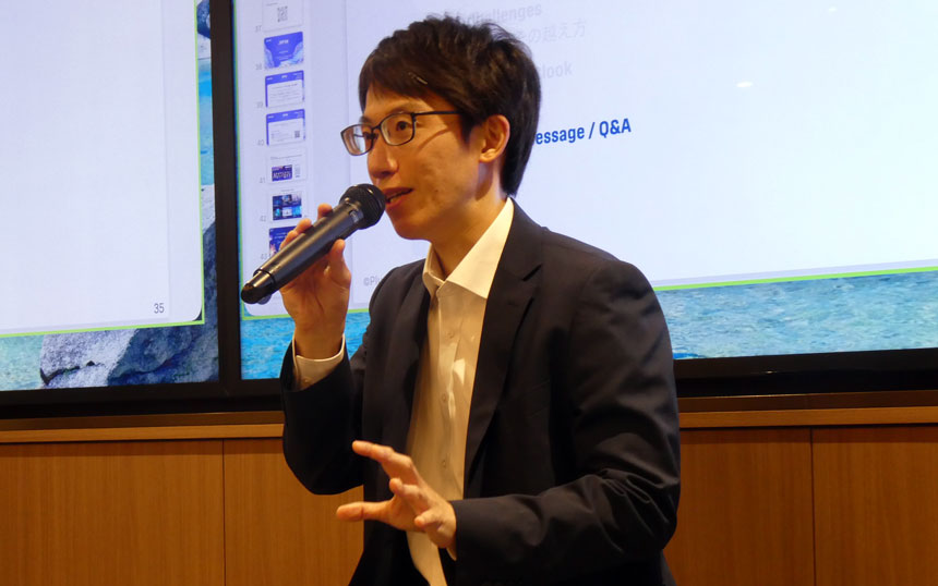KDDI オープンイノベーション推進本部 ＯＩビジネス開発部 １Ｇ 貞光雅徳氏